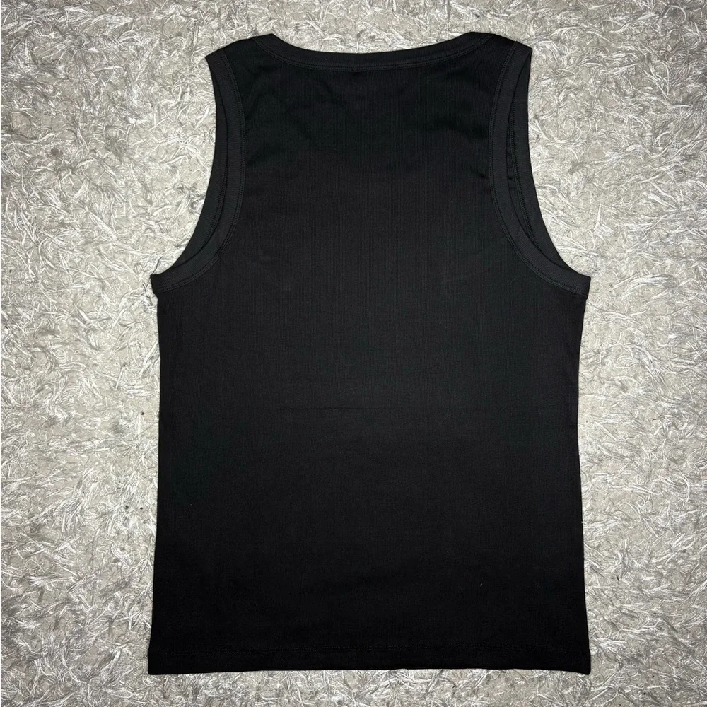 Women’s Dolce & Gabanna Logo Black Tank Top - Picture 4 of 4
